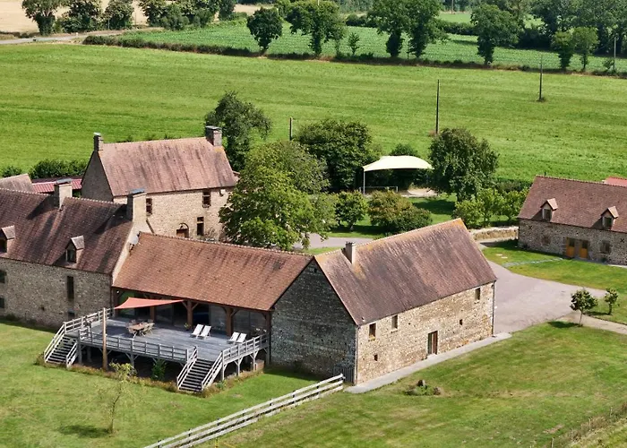 Avec Piscine Et Jacuzzi - Normandie Ferienhaus La Carneille